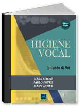 capa do livro higiene vocal: cuidando da voz.