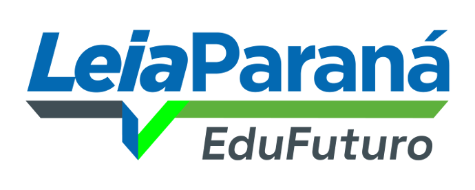 Logo da plataforma educacional "Leia Paraná".