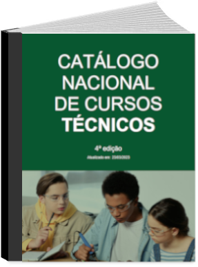 capa do catálogo nacional de cursos técnicos