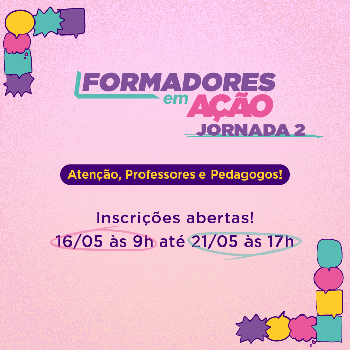 Banner Formadores em Ação - Jornada 2