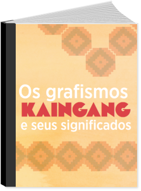 Capa do livro Os grafismos Kaingang e seus significados