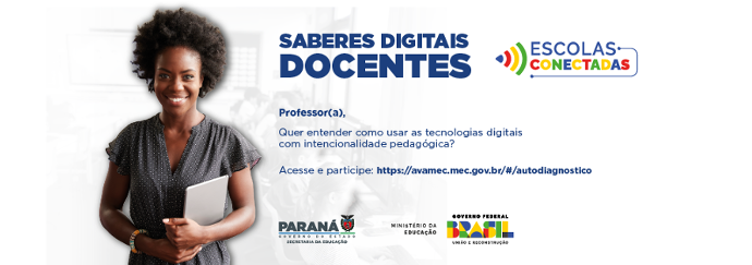 Banner- Autodiagnóstico de Saberes Digitais Docentes