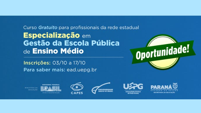 Banner para curso gratuito
