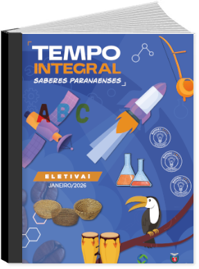 Capa da revista Tempo Integral Saberes do Paraná 2026 - 1ª edição