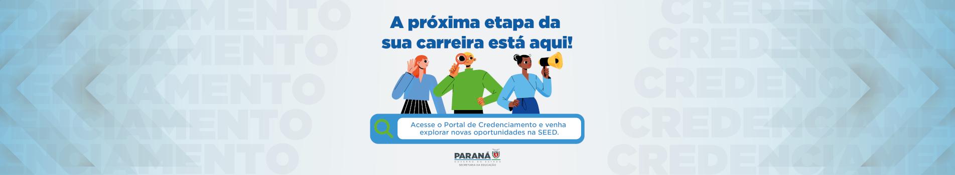 Banner para Credenciamento de Servidores