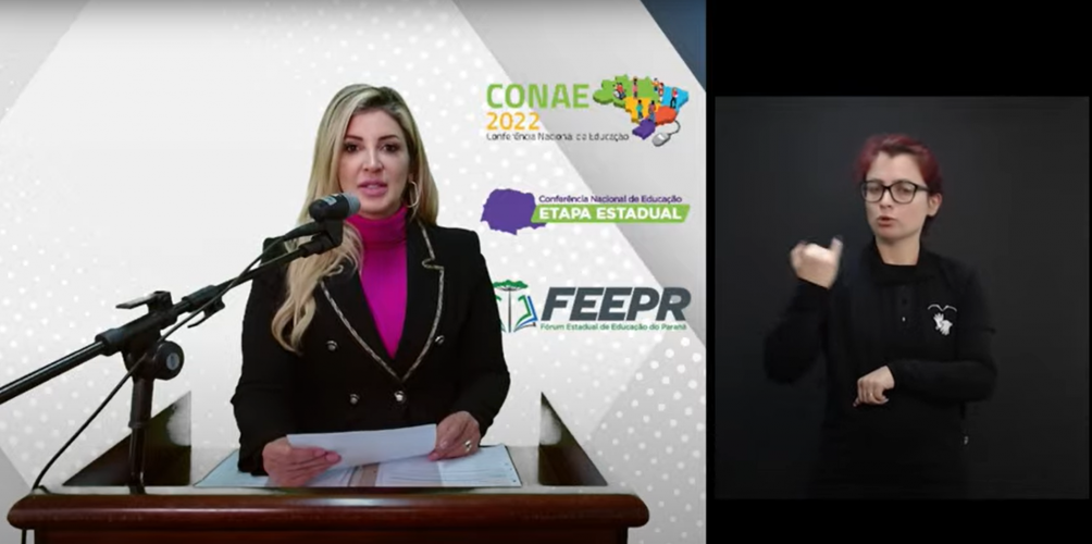 Foto do evento etapa estadual da IV Conae