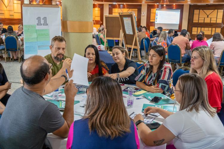 Evento do programa Formadores em Ação