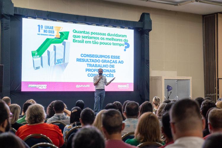 Evento do programa Formadores em Ação
