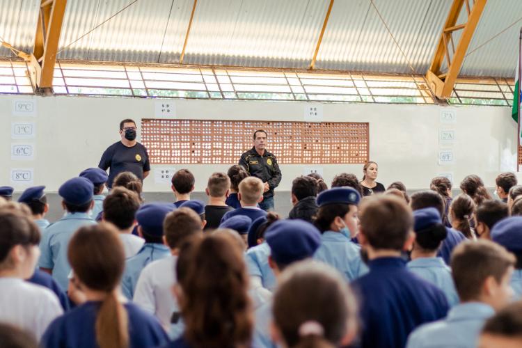 Fotografia de alunos