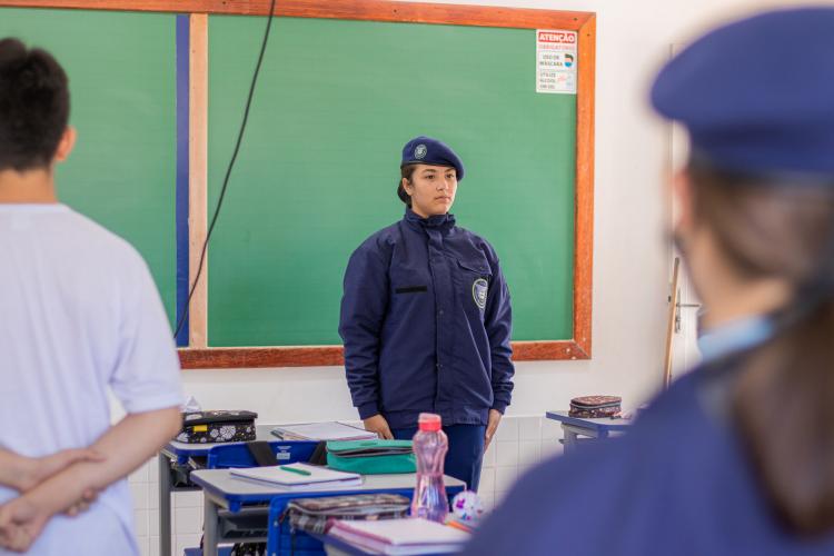 Fotografia de alunos