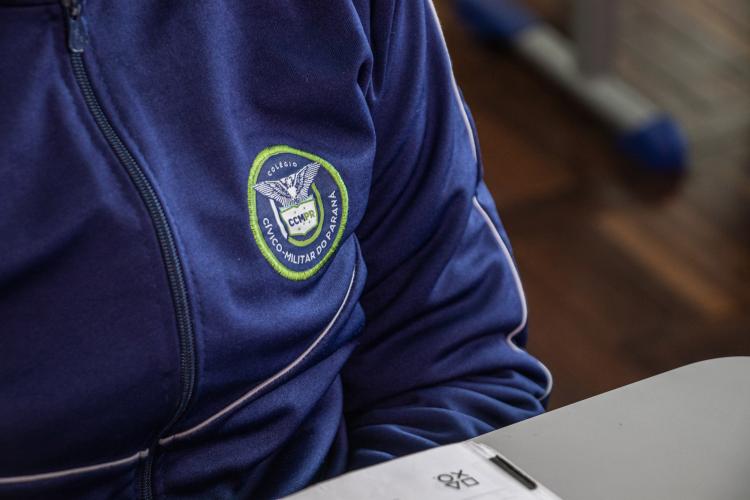 Fotografia de alunos