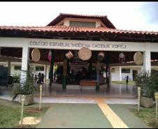Foto do Colégio Estadual Indígena Cacique Kofej