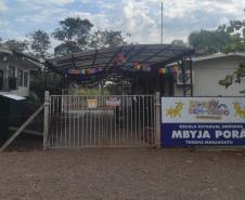 Foto da Escola Estadual Indígena Mbyja Porã