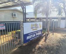 Foto da Escola Estadual Indígena Mbyja Porã