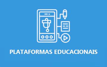 Banner com diversas plataformas educacionais