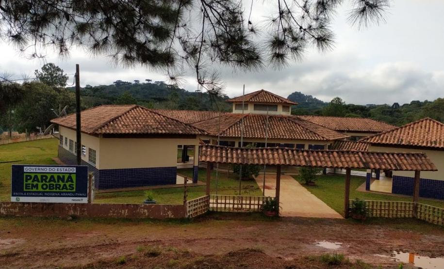 Foto da Escola Estadual Indígena Arandu Pyahu