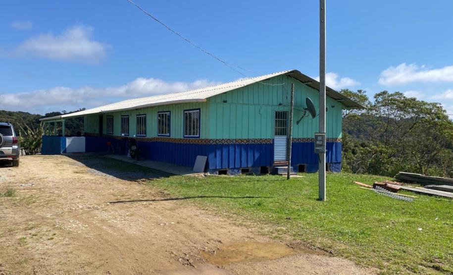 Foto da Escola Estadual Indígena Emília Jera Poty