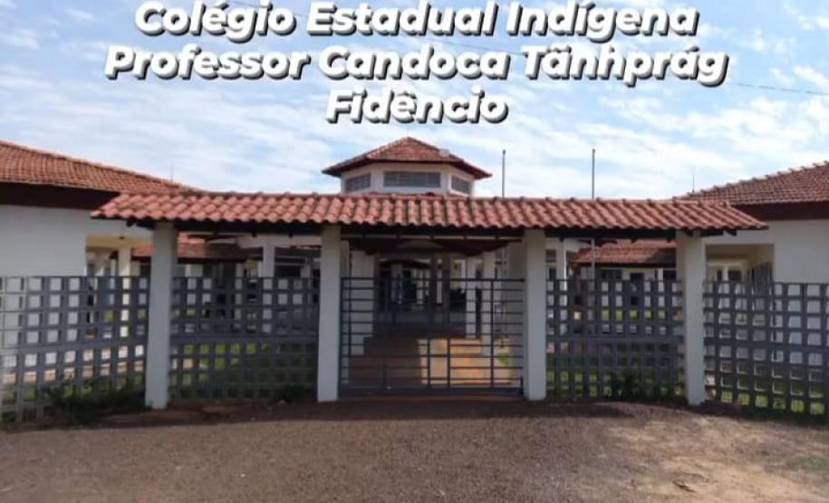 Foto do Colégio Estadual Indígena Professor Candoca Tanhprag Fidêncio