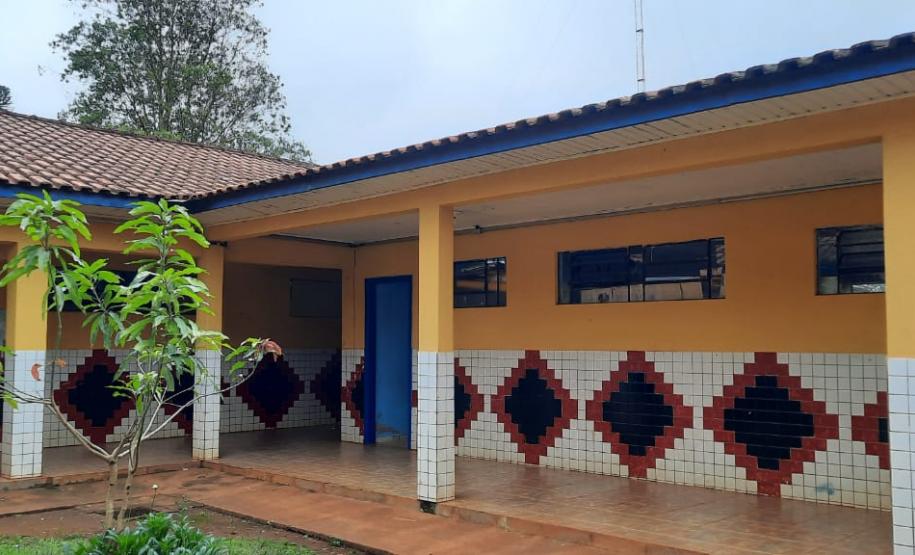 Foto da Escola Estadual Indígena João Kavagtan Vergílio
