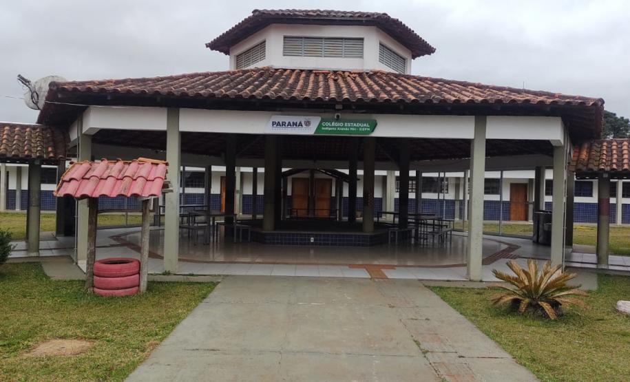 Foto do Colégio Estadual Indígena Arandu Mirim