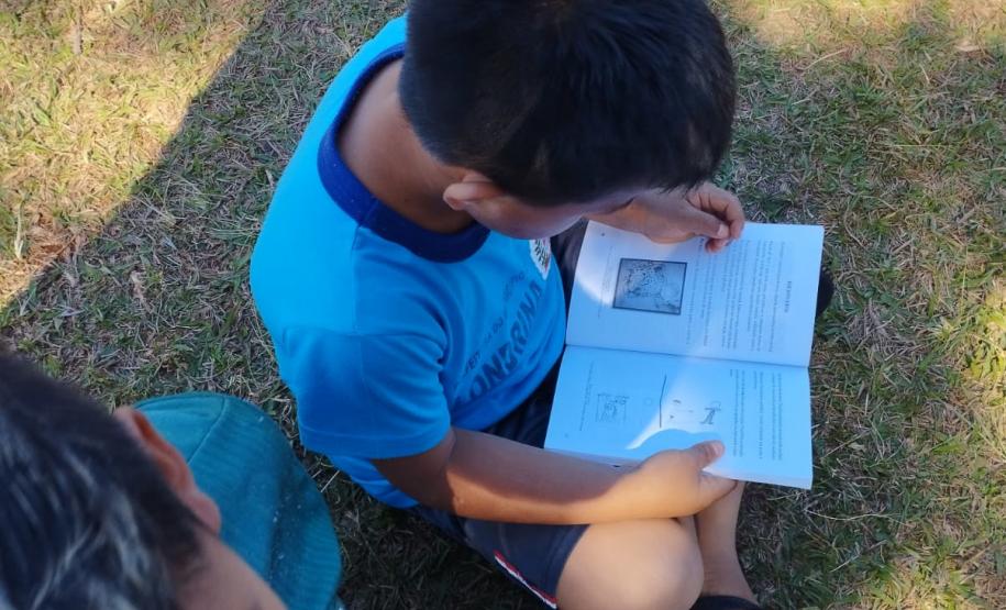 Fotos dos estudantes do Colégio Estadual Indígena Cacique Onofre Kanhgren