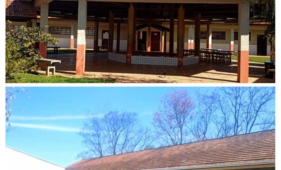 Foto do Colégio Estadual Indígena Sérgio Krigrivaja Lucas