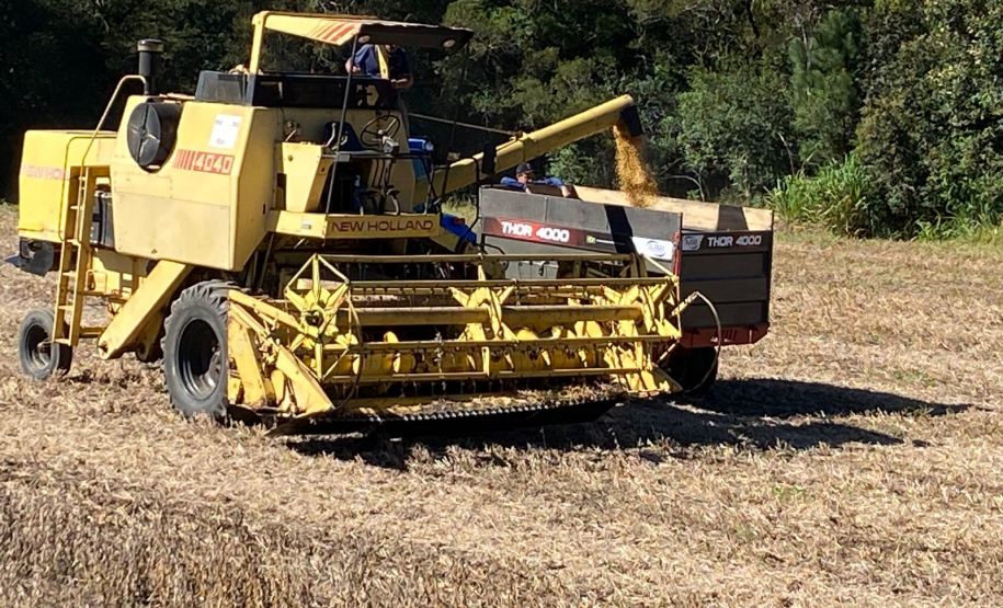 Foto do maquinário do Ceep Arapoti